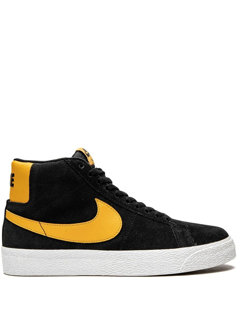Nike SB Blazer Mid Negro Amarillo