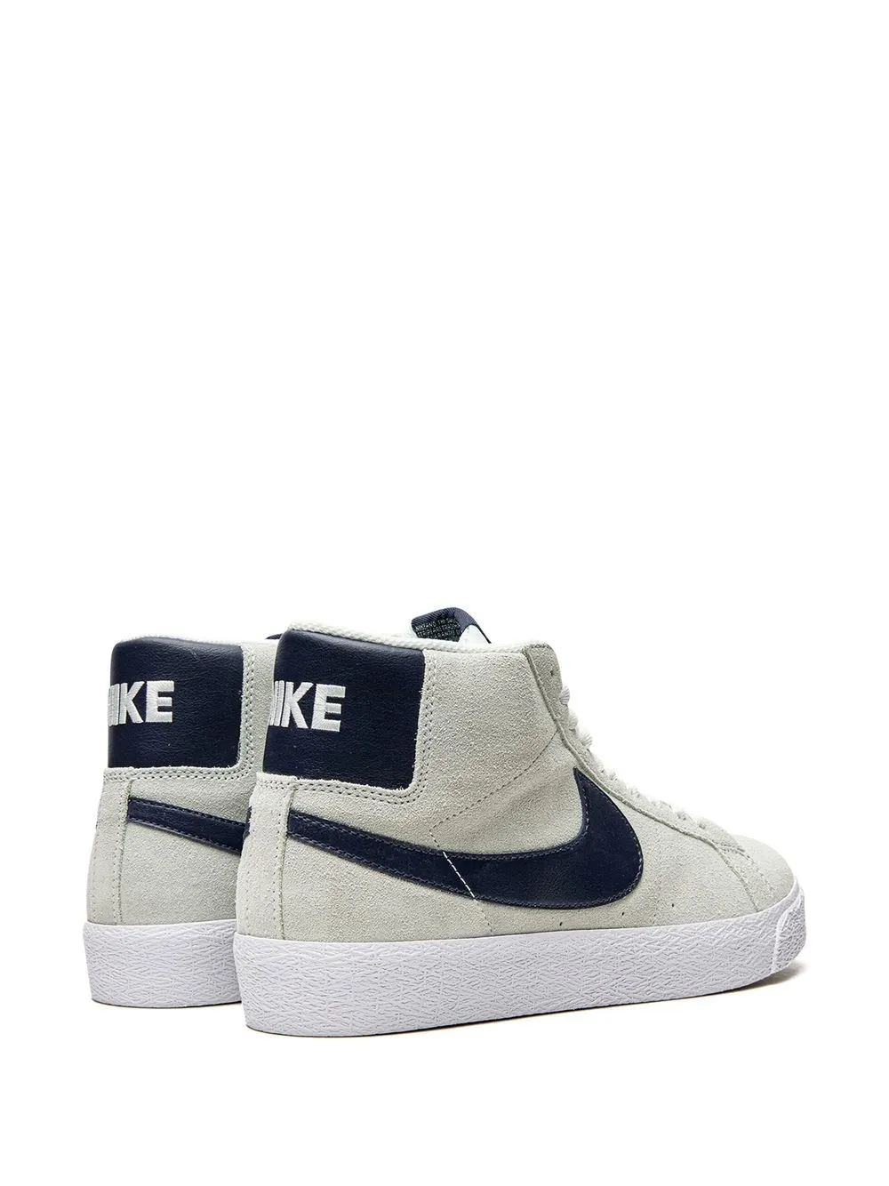Nike SB Blazer Mid Azul Blanco par