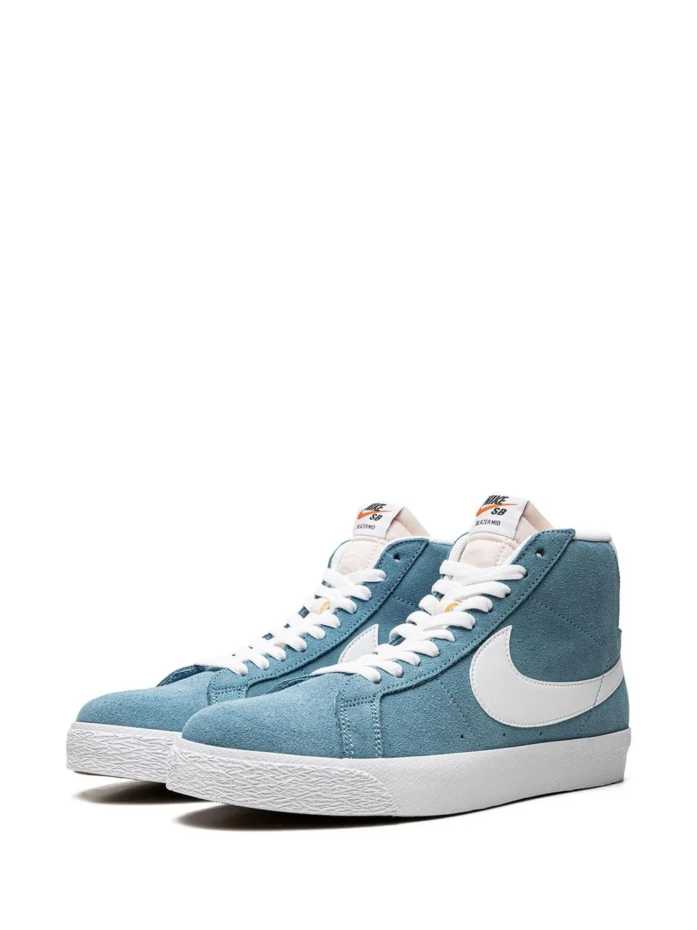 Nike SB Blazer Mid Blanco Marino par